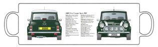 Mini Cooper Sport 2000 (green) Mug 1